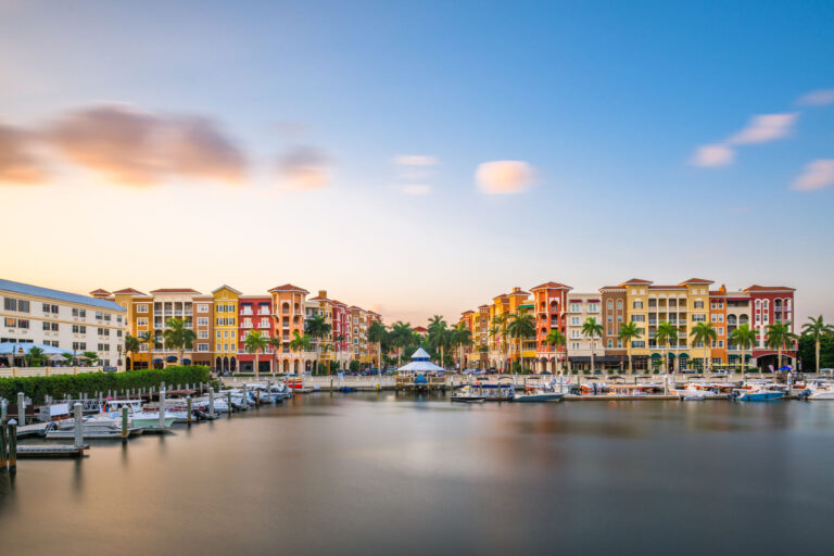 Picture of Bayfront Condos in Naples FL on the water